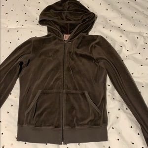 Juicy Couture Women's Velour Zip Up Hoodie